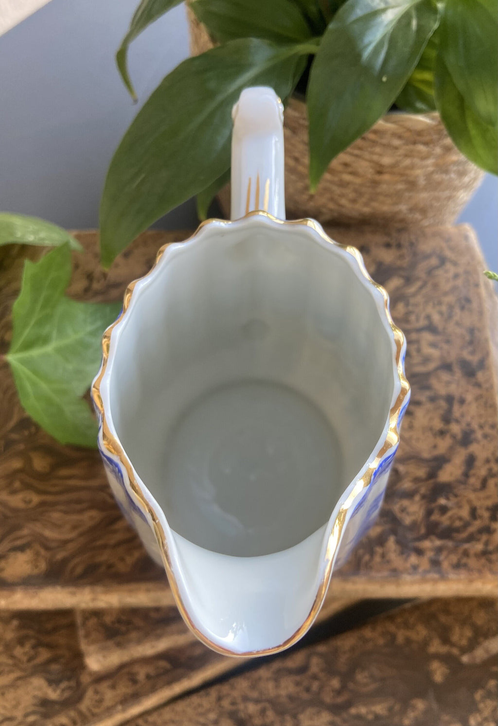 Jarra en porcelana "Saint Claire" mod.China blau