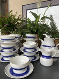 Juego de té en porcelana alemana "Thomas".