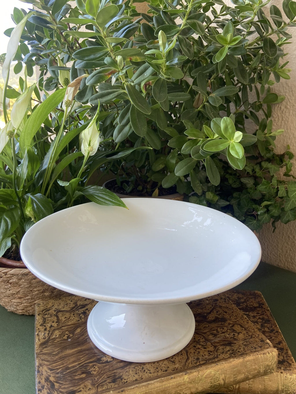 Frutero/pastelero con pie "Villeroy & Boch"