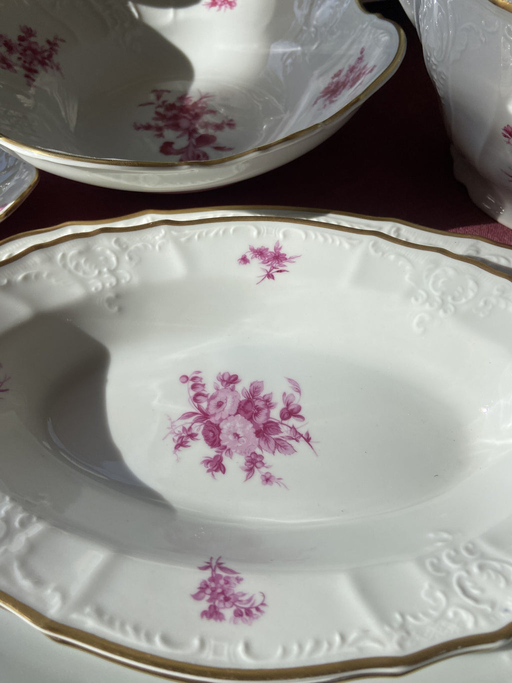 Vajilla en porcelana Checoslovaca "Bernadotte"
