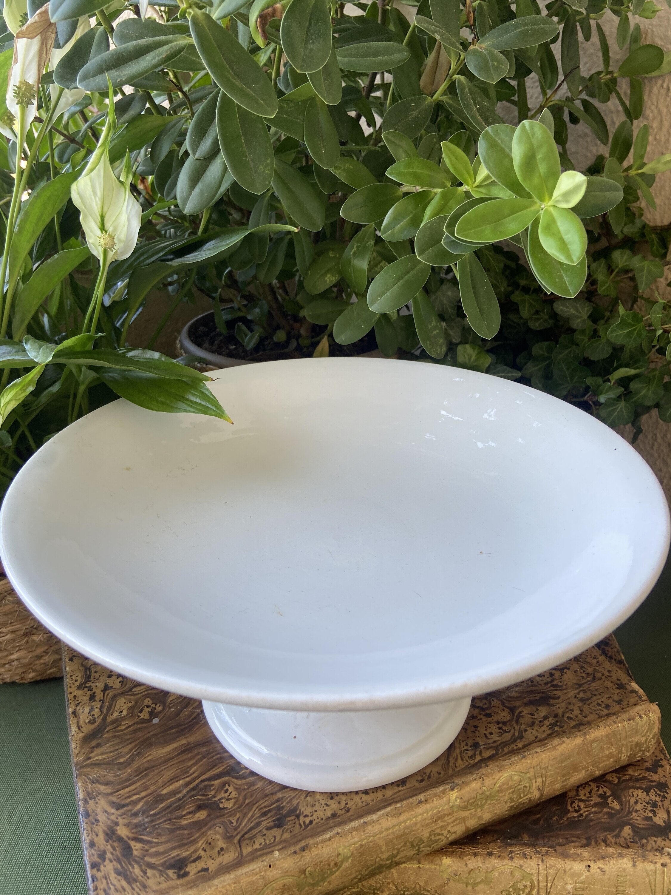 Frutero/pastelero con pie "Villeroy & Boch"