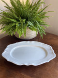 Fuente ovalada "Villeroy & Boch".