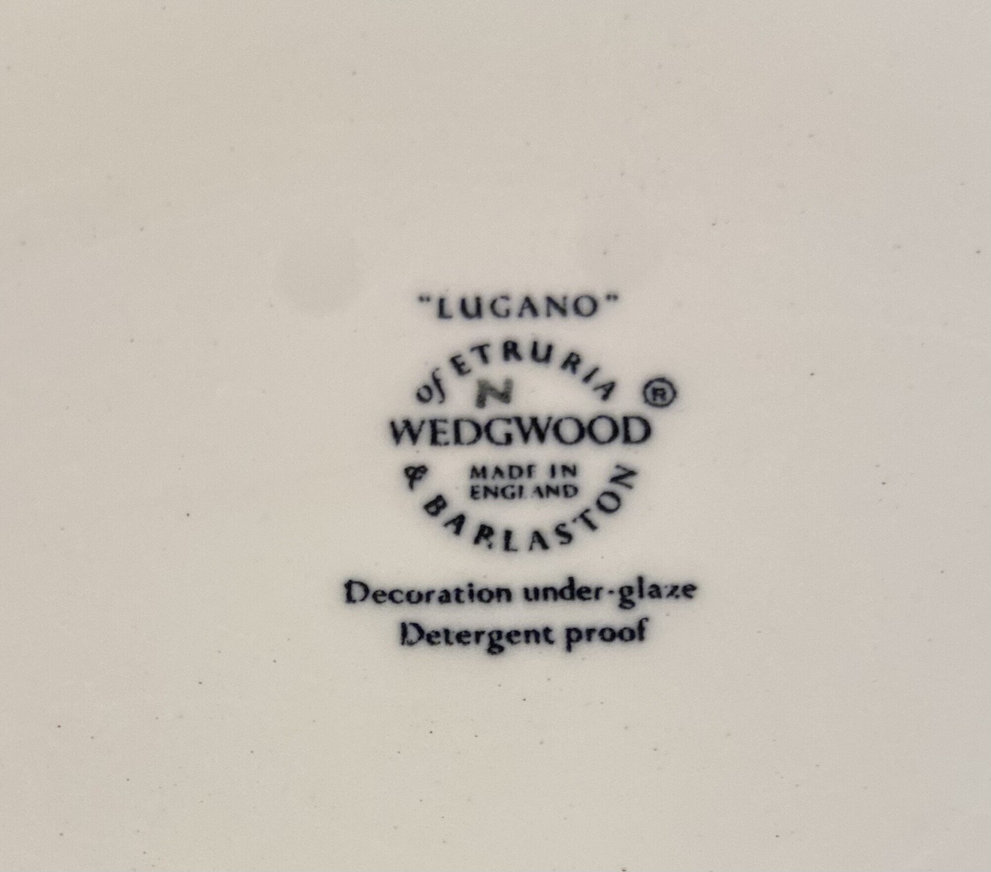 Vajilla en porcelana inglesa "Wedgwood" (mod. Lugano)