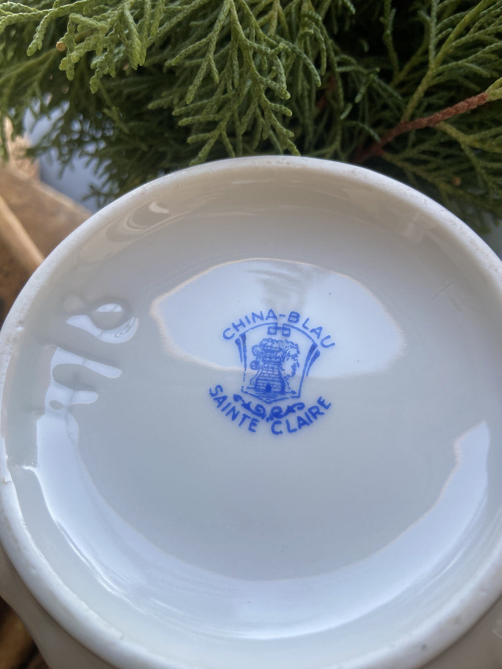 Jarra en porcelana "Saint Claire" mod.China blau