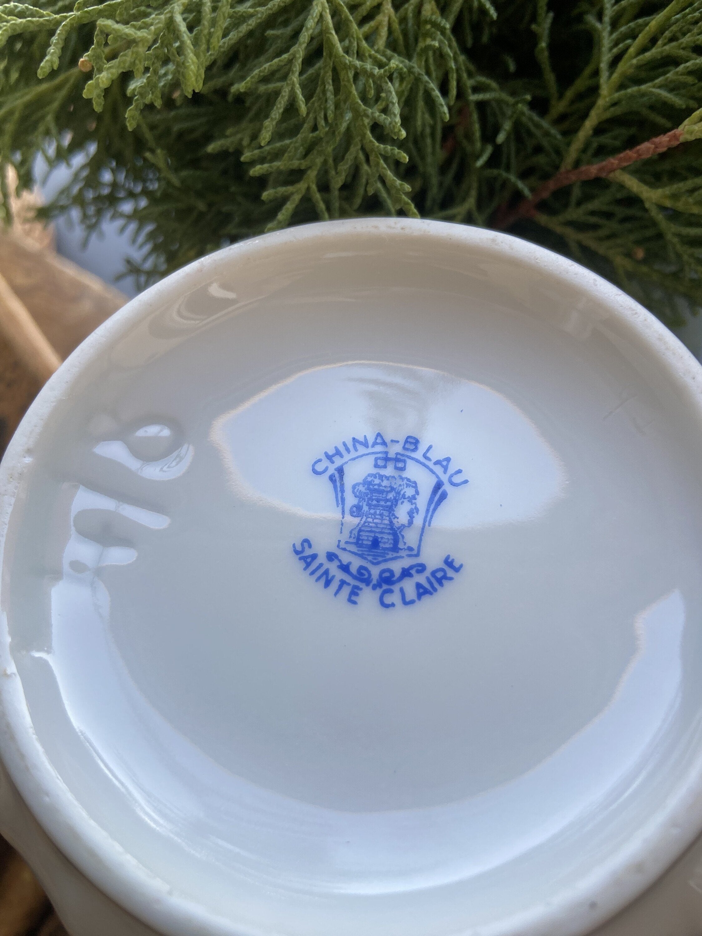 Jarra en porcelana "Saint Claire" mod.China blau