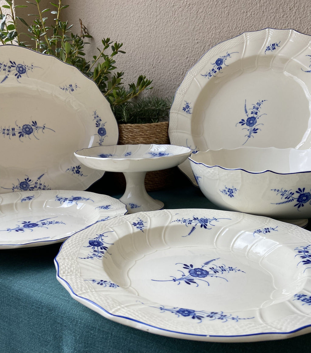 Fuente redonda "Villeroy & Boch".