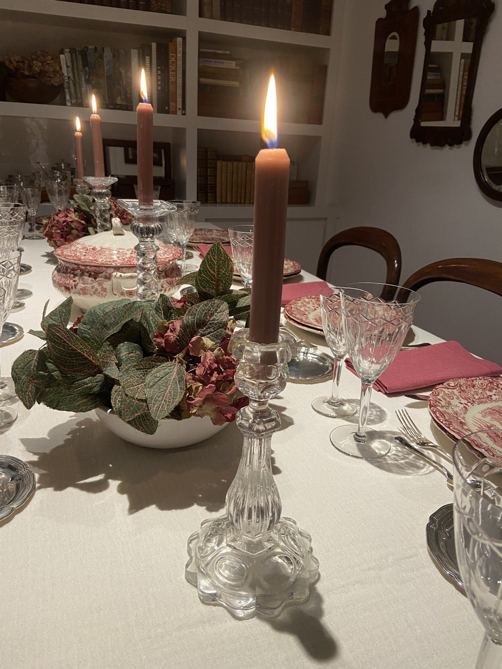 Candelabros de cristal