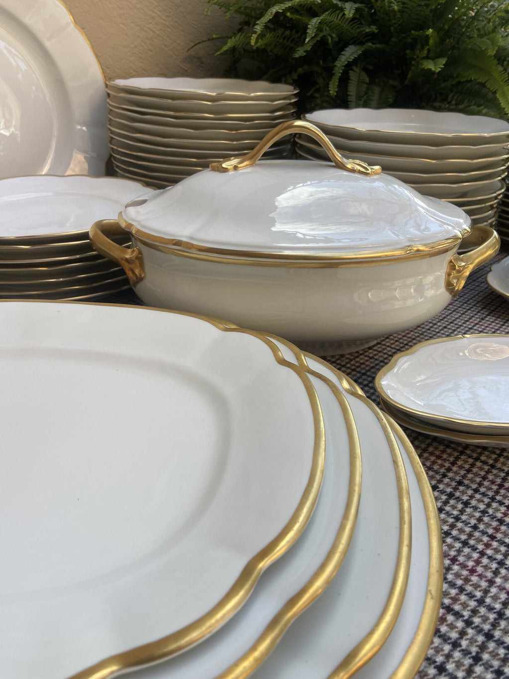 Vajilla en porcelana "Bidasoa"
