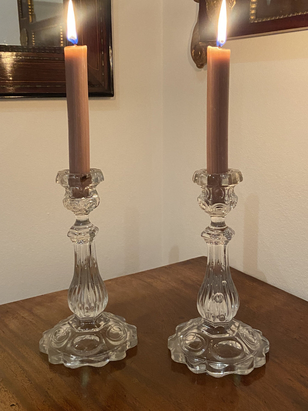 Candelabros de cristal