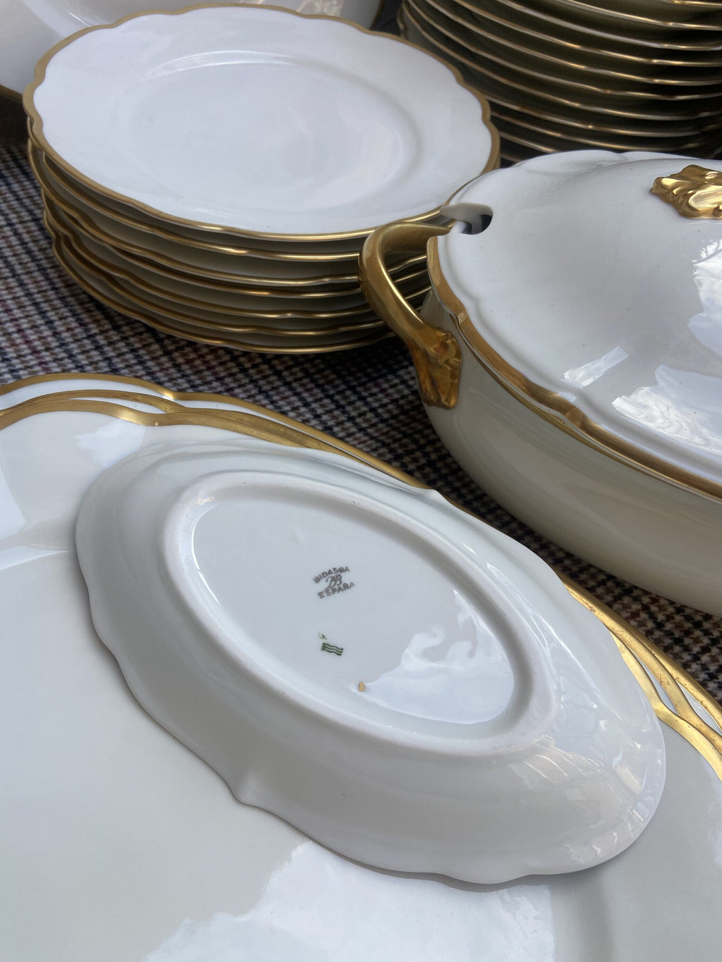 Vajilla en porcelana "Bidasoa"