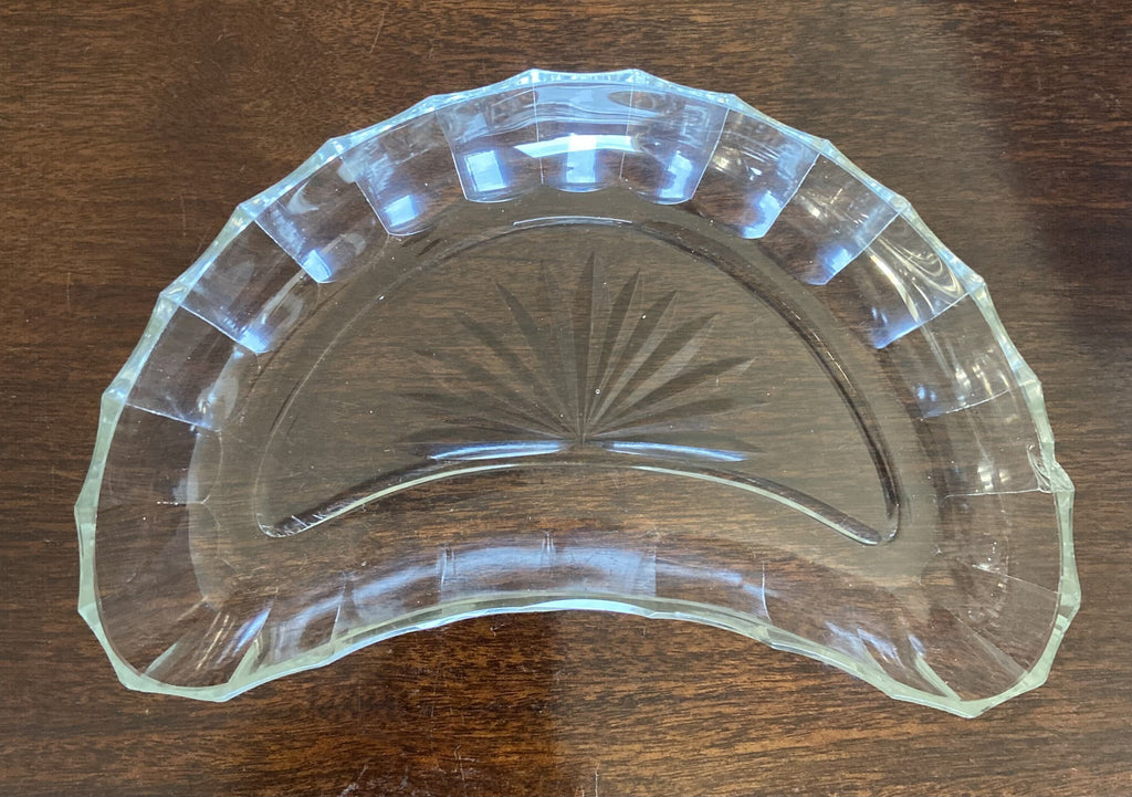 Medias lunas de cristal para ensaladas