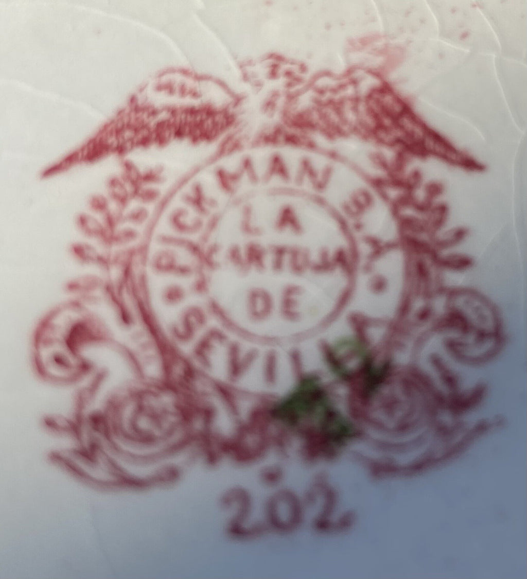 Jarra loza Pickman S.A. Sevilla