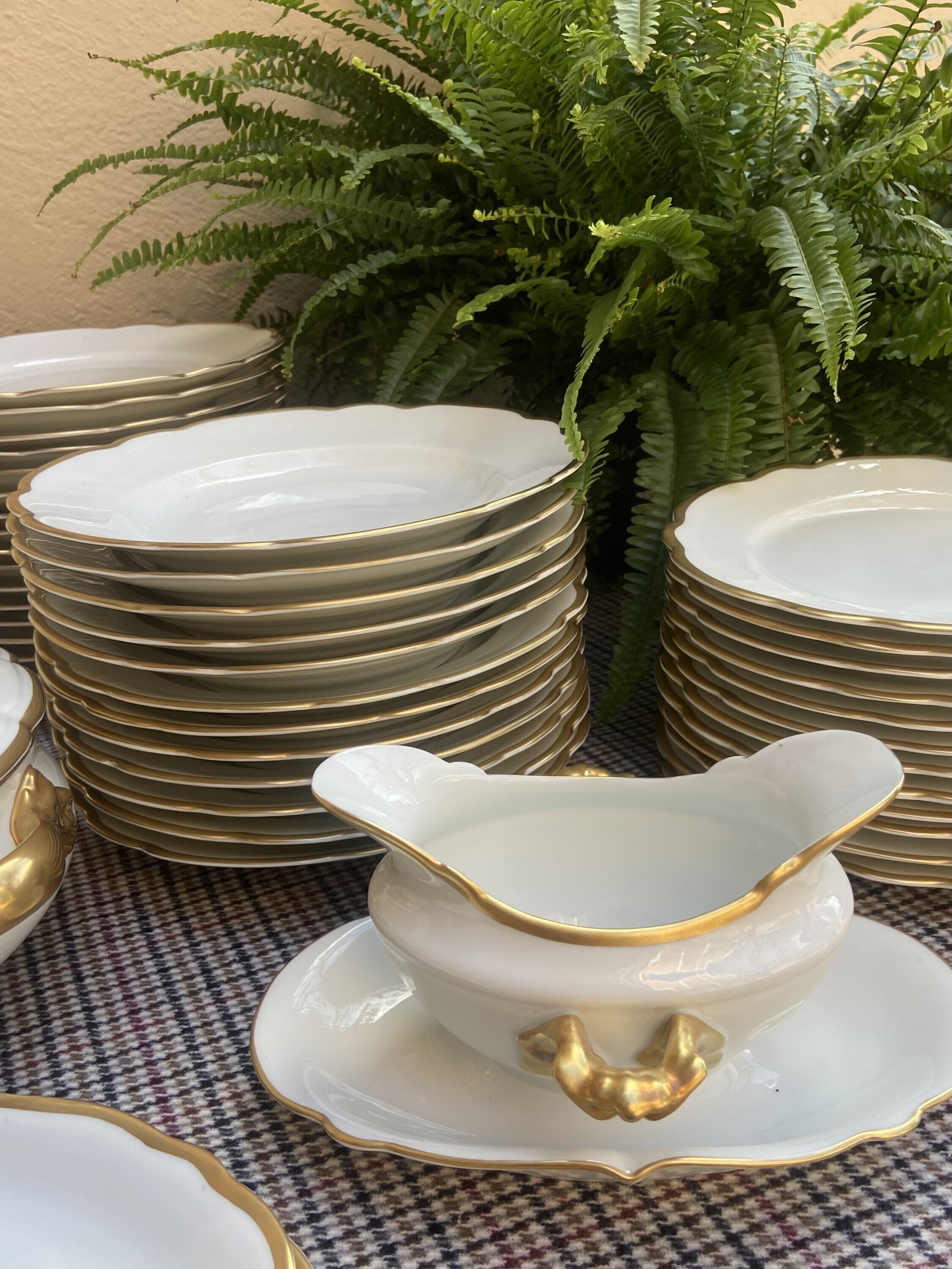 Vajilla en porcelana "Bidasoa"