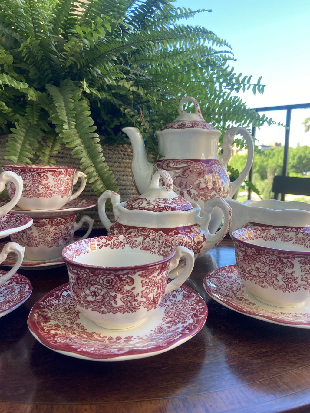 Juego de café "La Cartuja de Sevilla" Pickman S.A. (mod. Vistas)