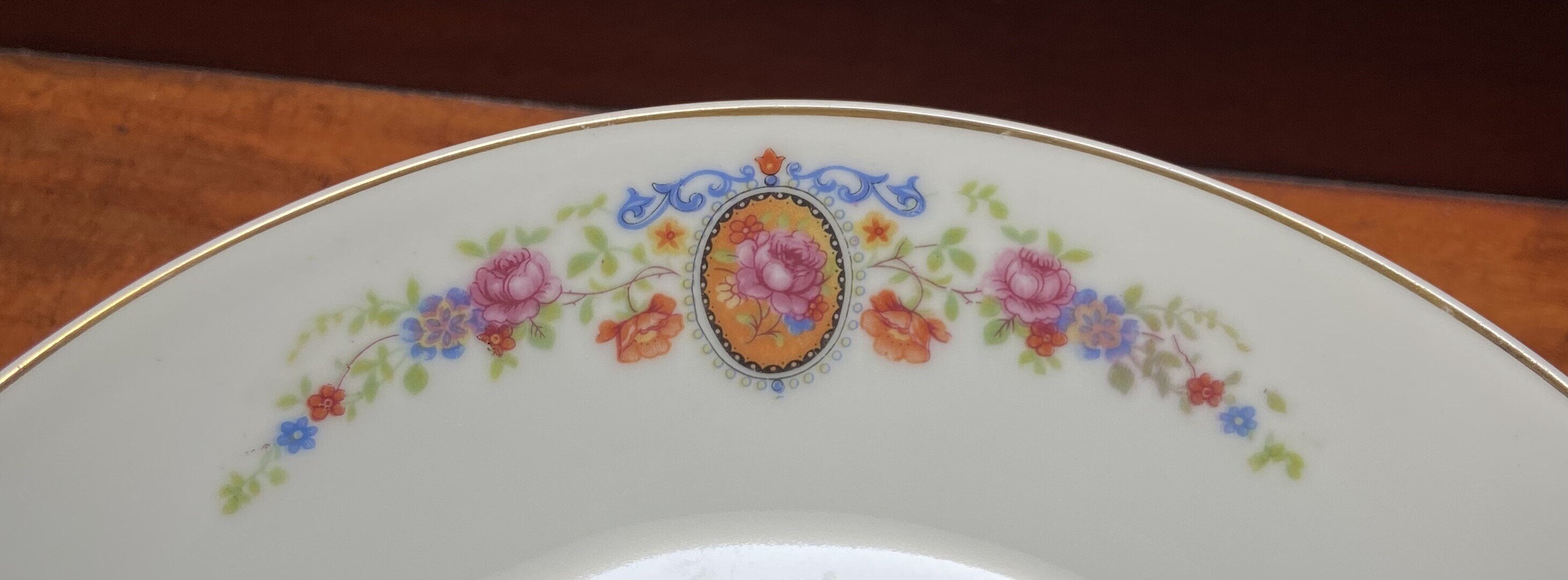 Frutero/Pastelero porcelana Checoslovaca, Epiag