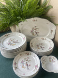 Vajilla en porcelana "Bidasoa" para 6 comensales.