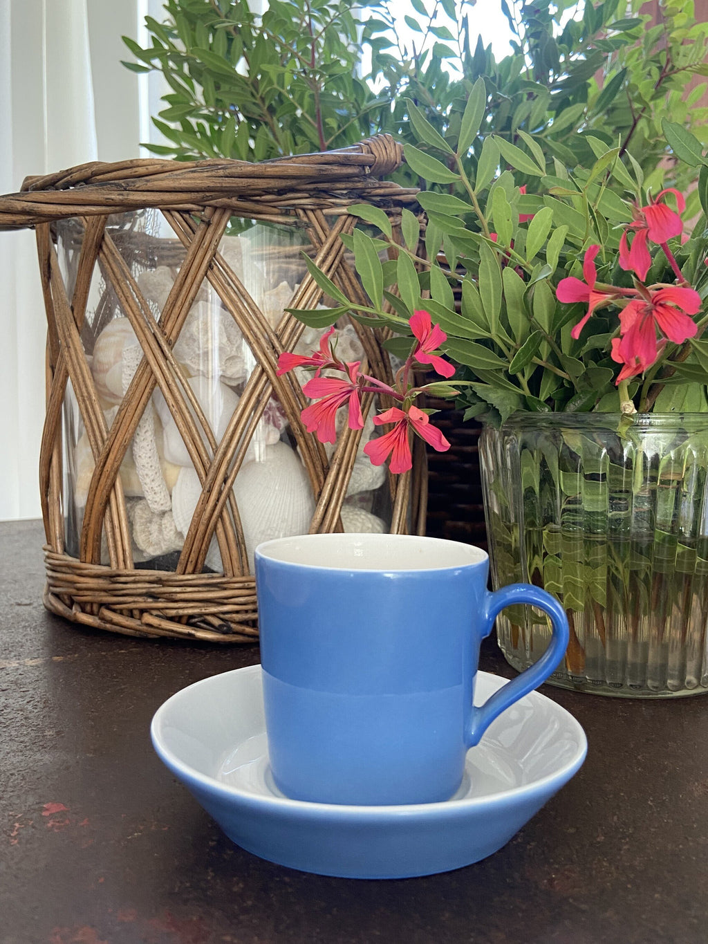8 tazas de café en porcelana alemana "Arzberg".