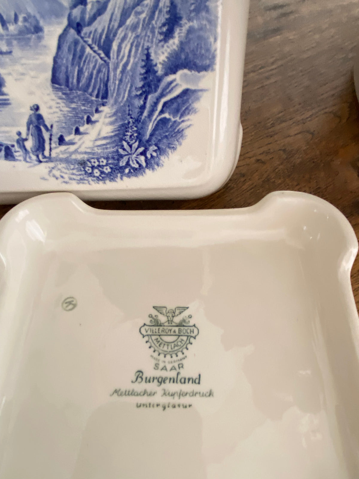 Salvantel en loza alemana "Villeroy & Boch"