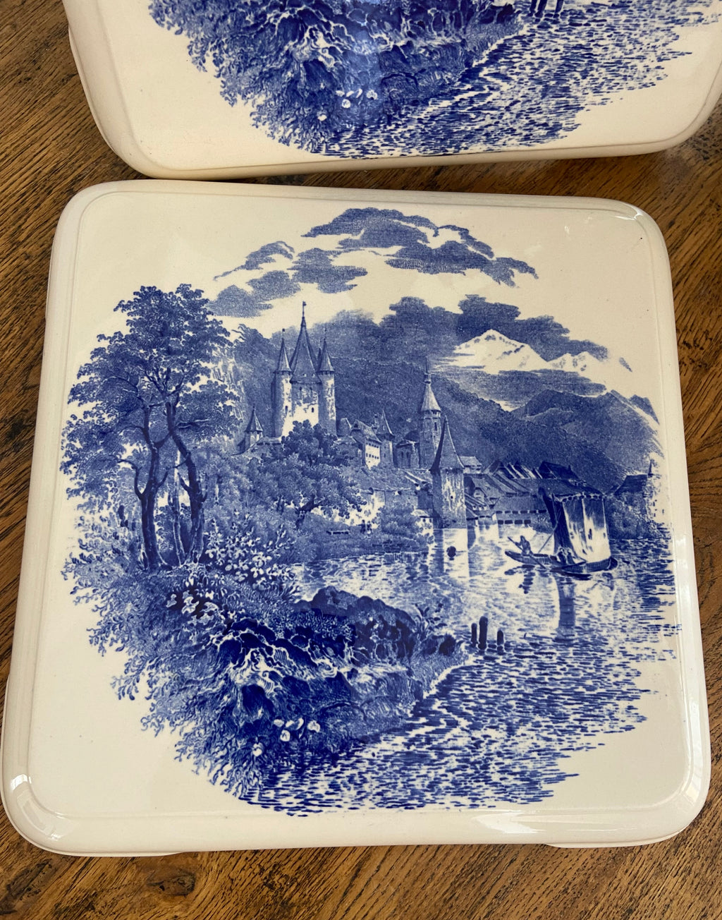 Salvamantel en loza alemana "Villeroy & Boch" Burgenland