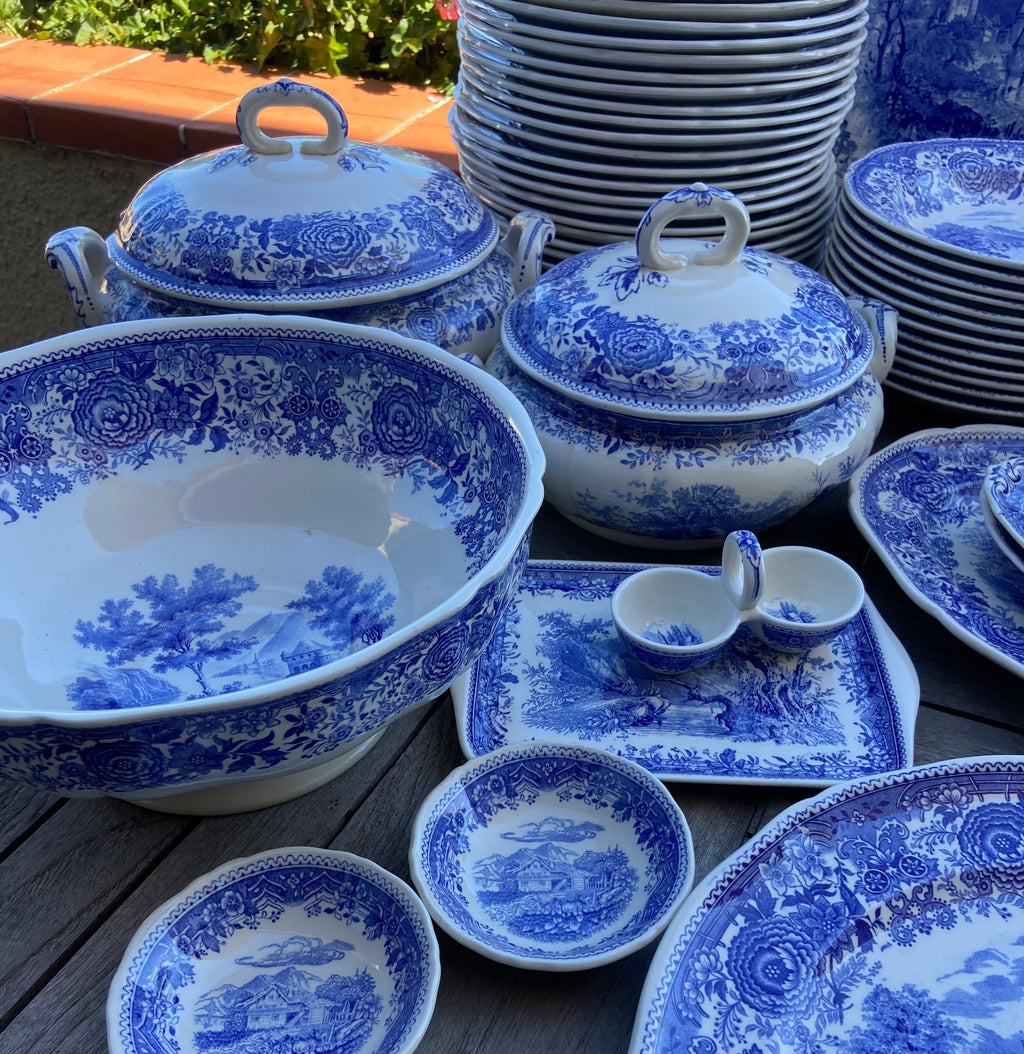 Vajilla en loza alemana "Villeroy & Boch" (mod. Burgenland)