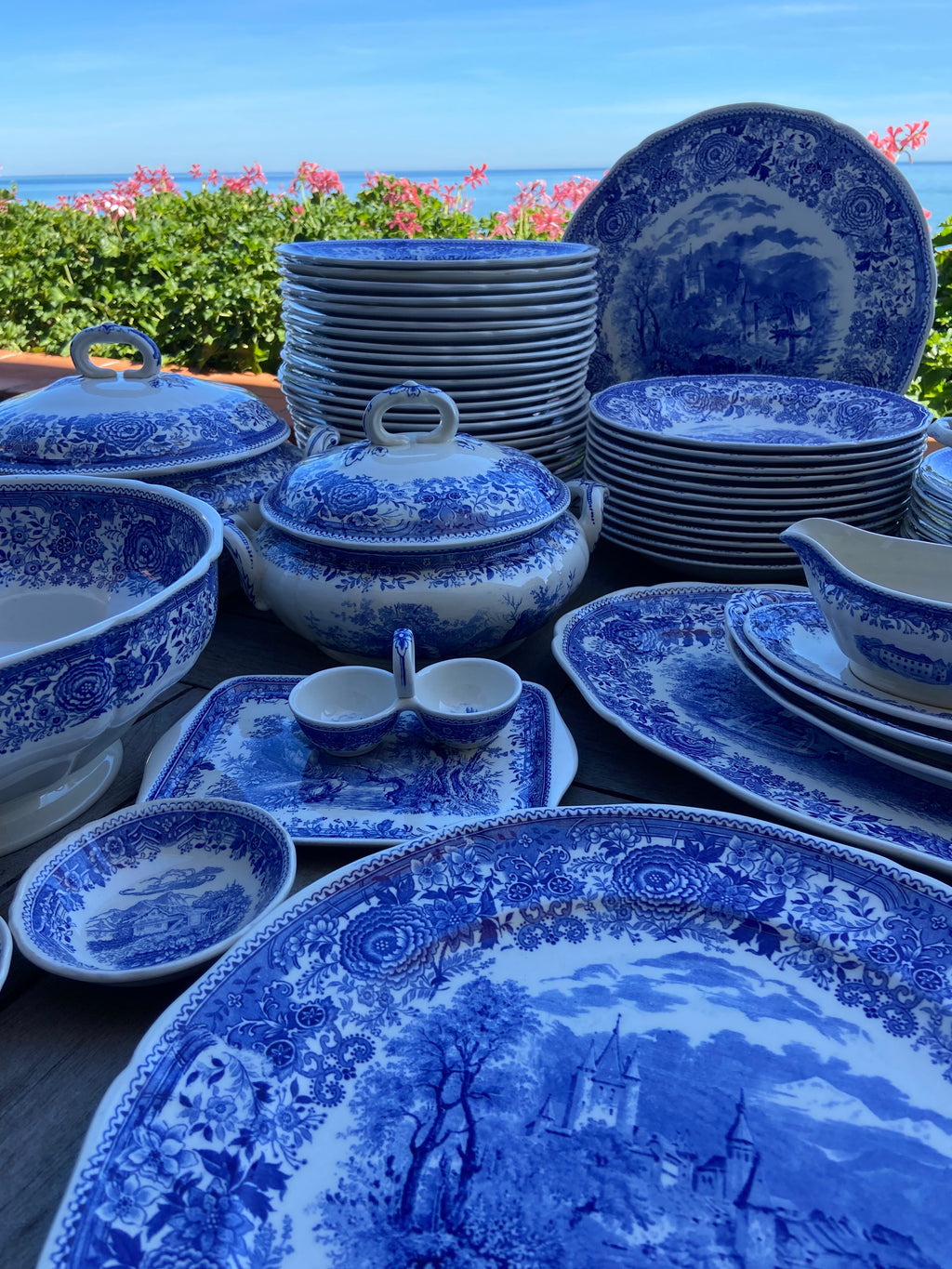 Vajilla en loza alemana "Villeroy & Boch" (mod. Burgenland)