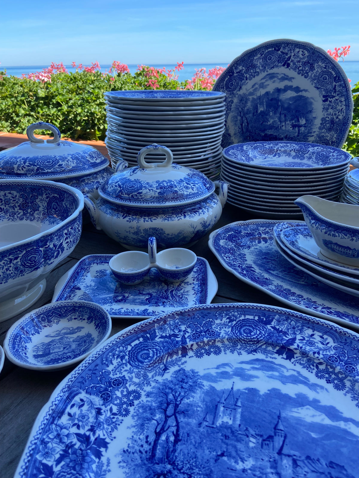 Vajilla en loza alemana "Villeroy & Boch" (mod. Burgenland)