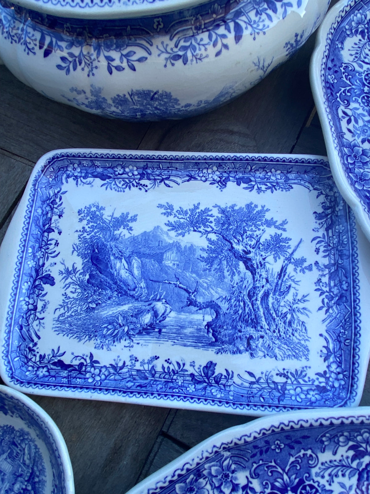 Vajilla en loza alemana "Villeroy & Boch" (mod. Burgenland)