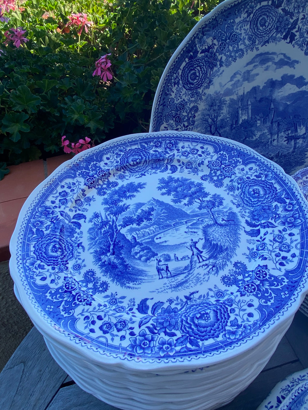Vajilla en loza alemana "Villeroy & Boch" (mod. Burgenland)