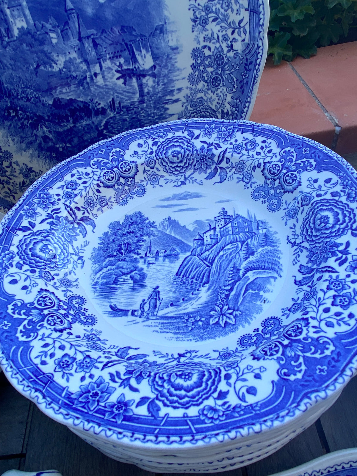 Vajilla en loza alemana "Villeroy & Boch" (mod. Burgenland)