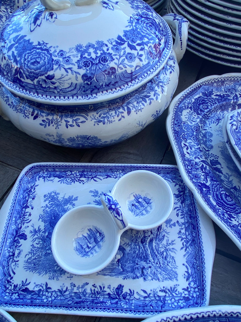Vajilla en loza alemana "Villeroy & Boch" (mod. Burgenland)