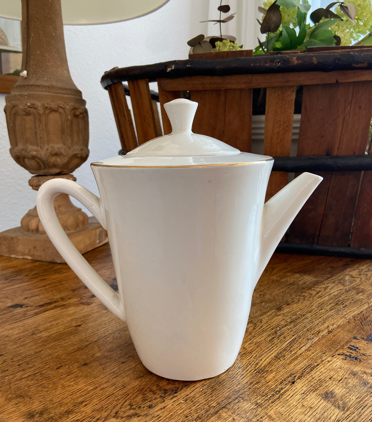 Tetera en porcelana francesa "Moulin de Loups"(mod.Potager)
