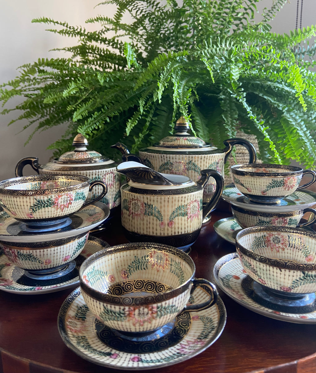 Juego de té japones