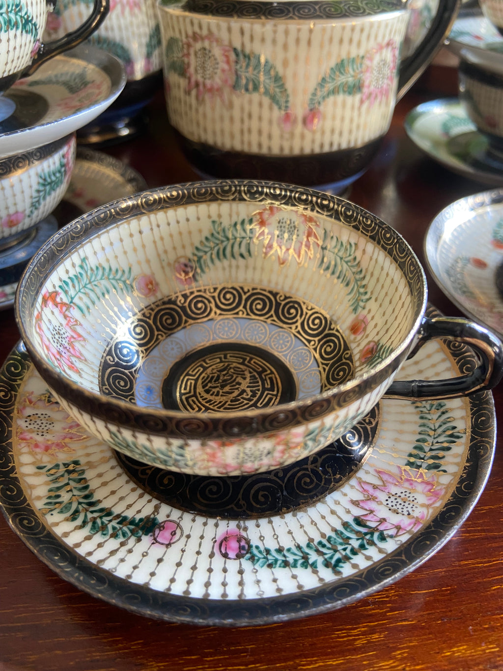 Juego de té japones