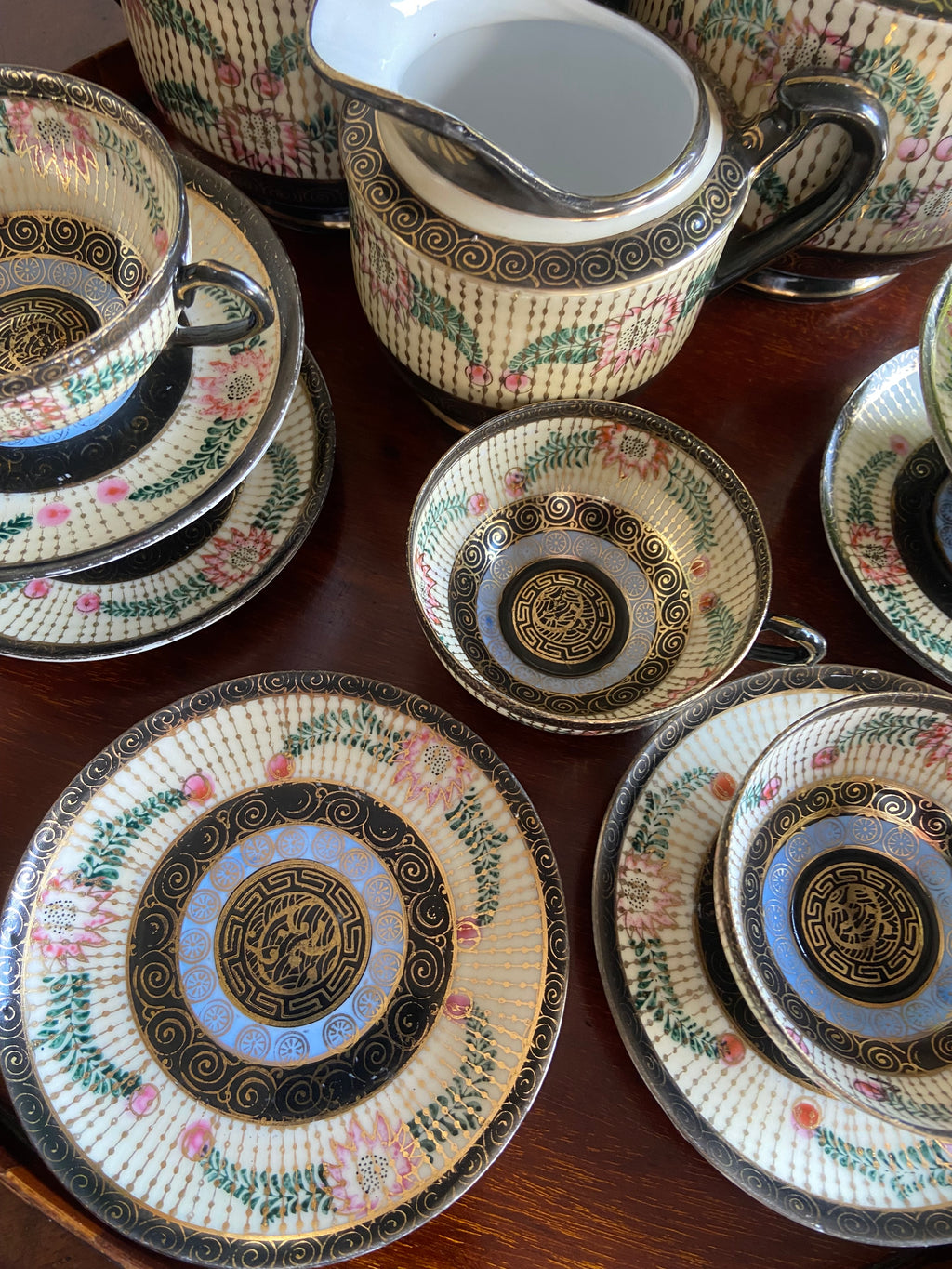 Juego de té japones