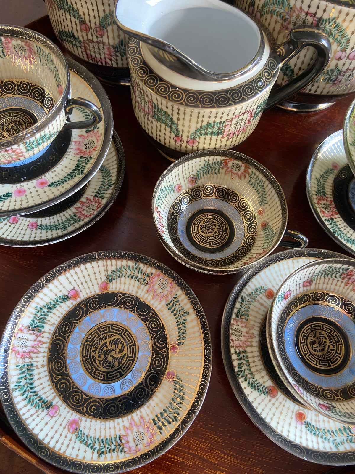 Juego de té japones