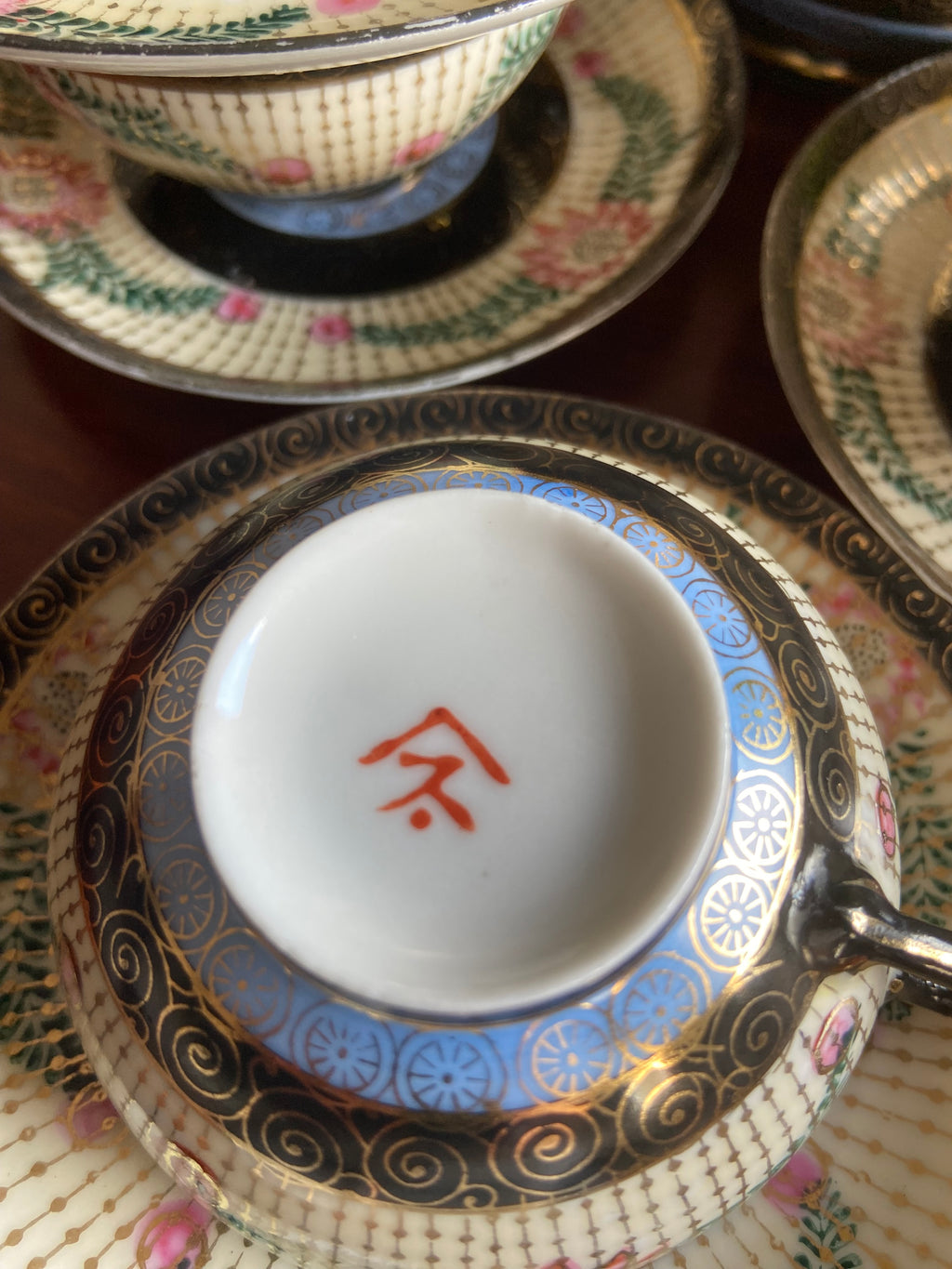 Juego de té japones