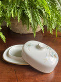 Mantequillera en porcelana alemana "Tirschenreuth"
