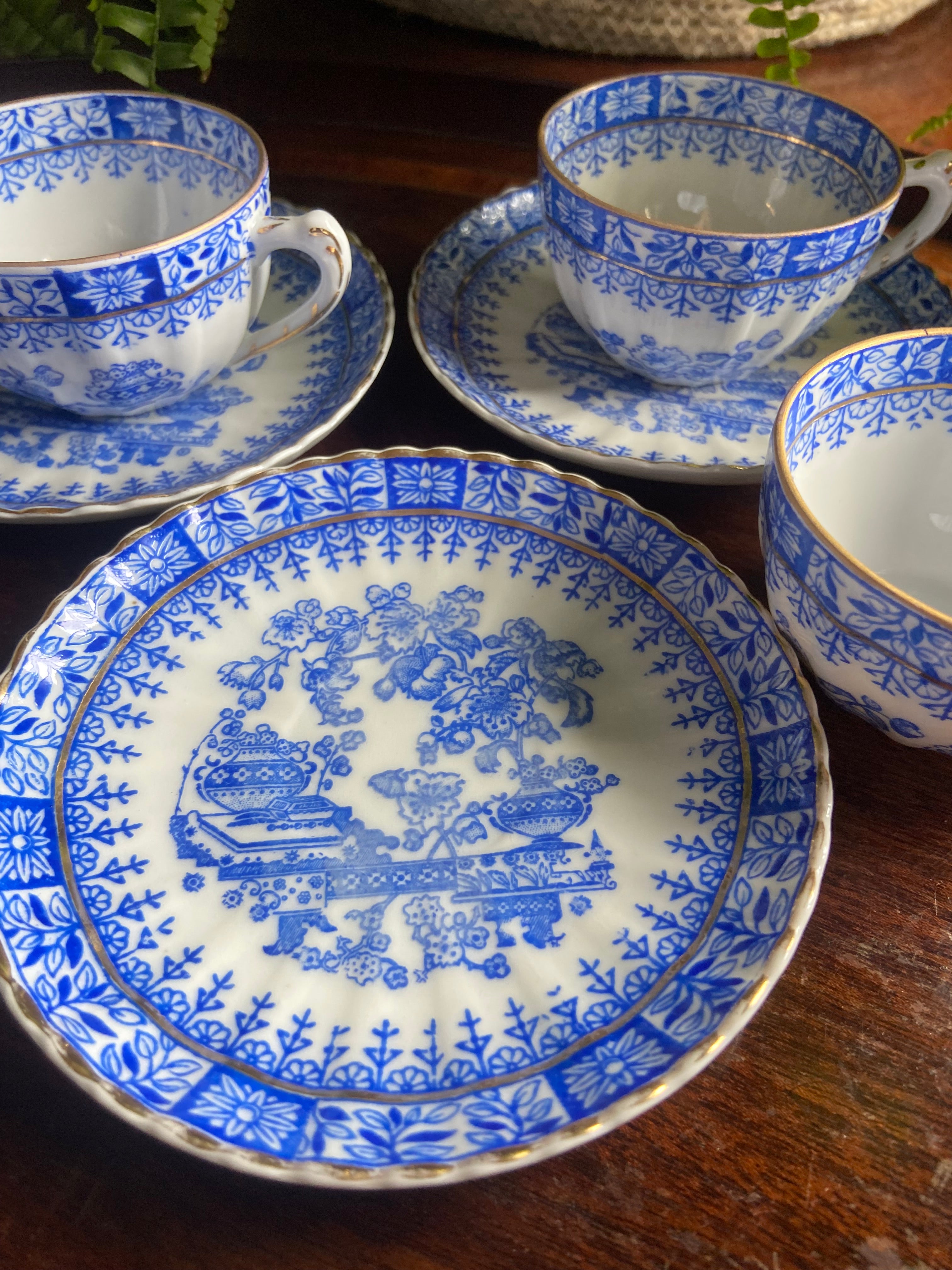 Juego de café en porcelana "Santa Clara"