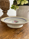 Frutero/pastelero en porcelana francesa de Limoges "Bernardaud & Cia"