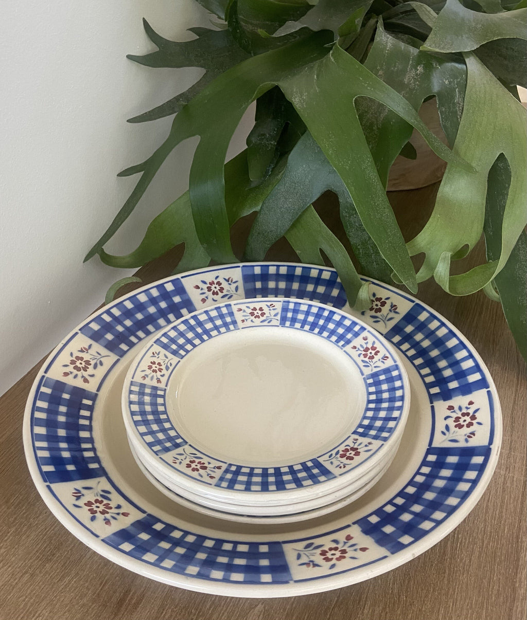 Juego de merienda en loza francesa K&G Luneville.