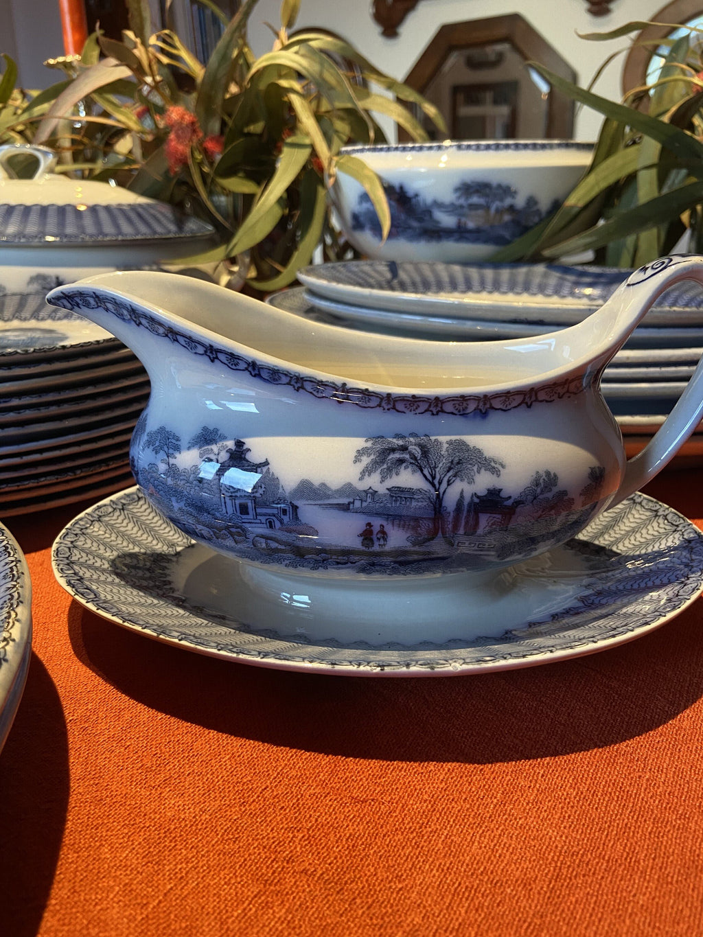 Vajilla en loza inglesa, Pandora "Soho Pottery" Ltd. Cobridge.