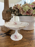 Pastelero/Frutero en porcelana francesa "W.G,&Cª"