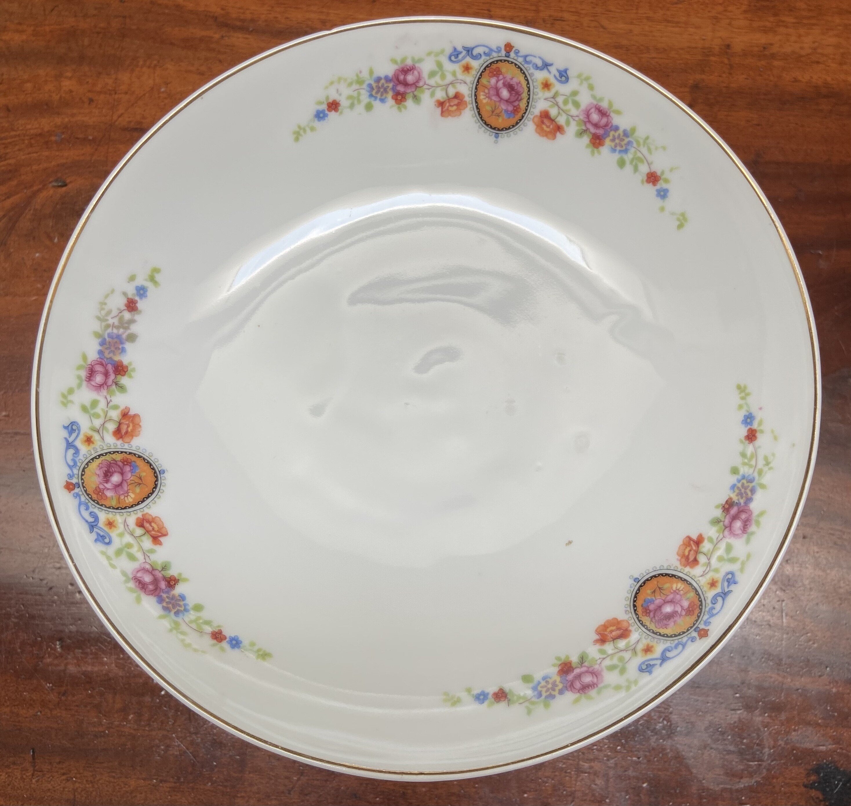 Frutero/Pastelero porcelana Checoslovaca, Epiag