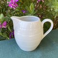 Jarra porcelana blanca