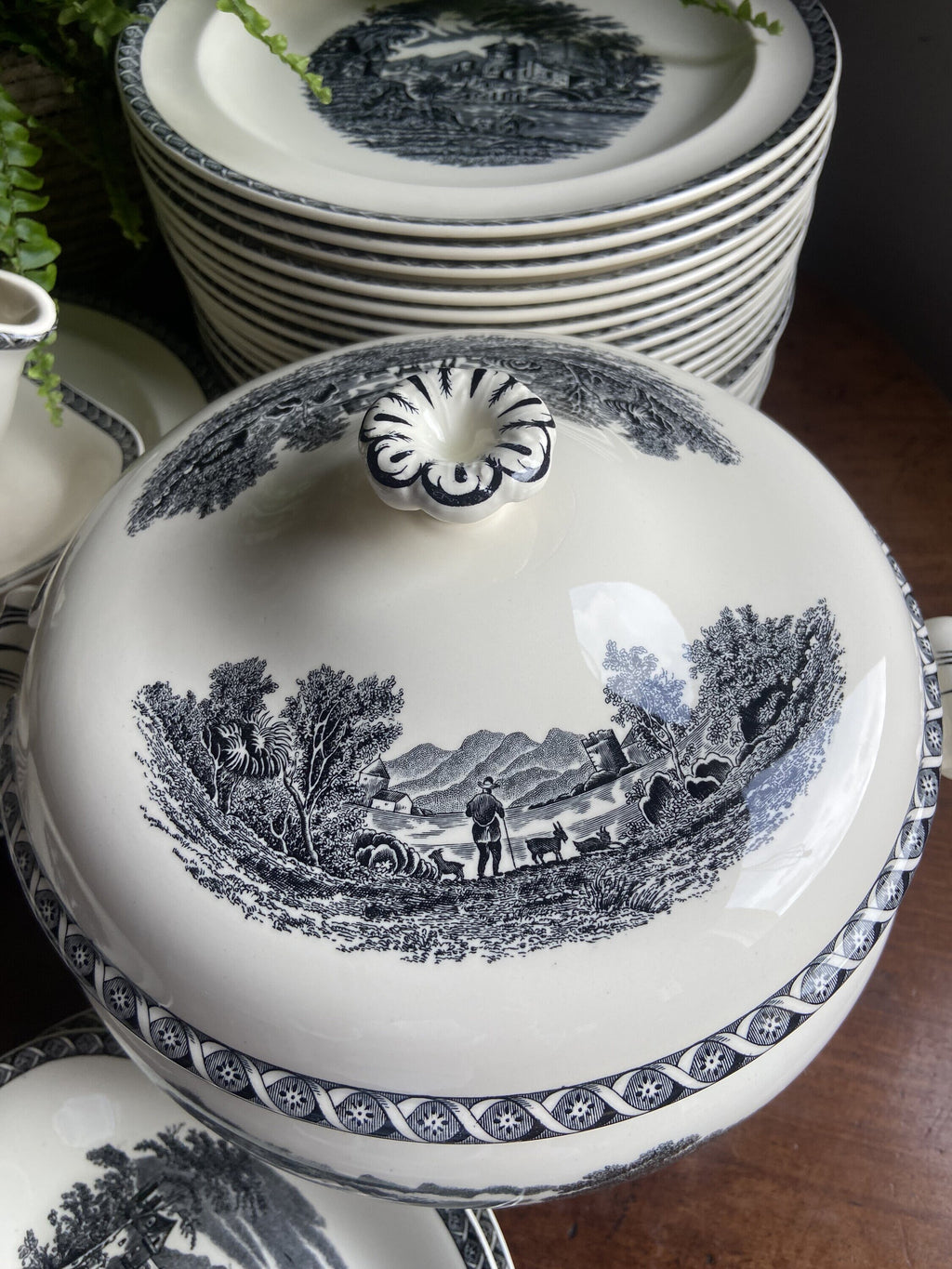 Vajilla en porcelana inglesa "Wedgwood" (mod. Lugano)