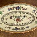 Rabanera en loza inglesa "Coalport" Kins Ware.