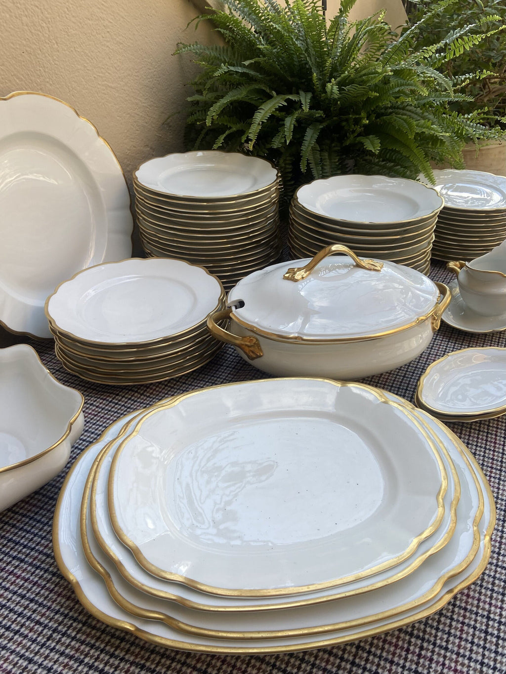 Vajilla en porcelana "Bidasoa"