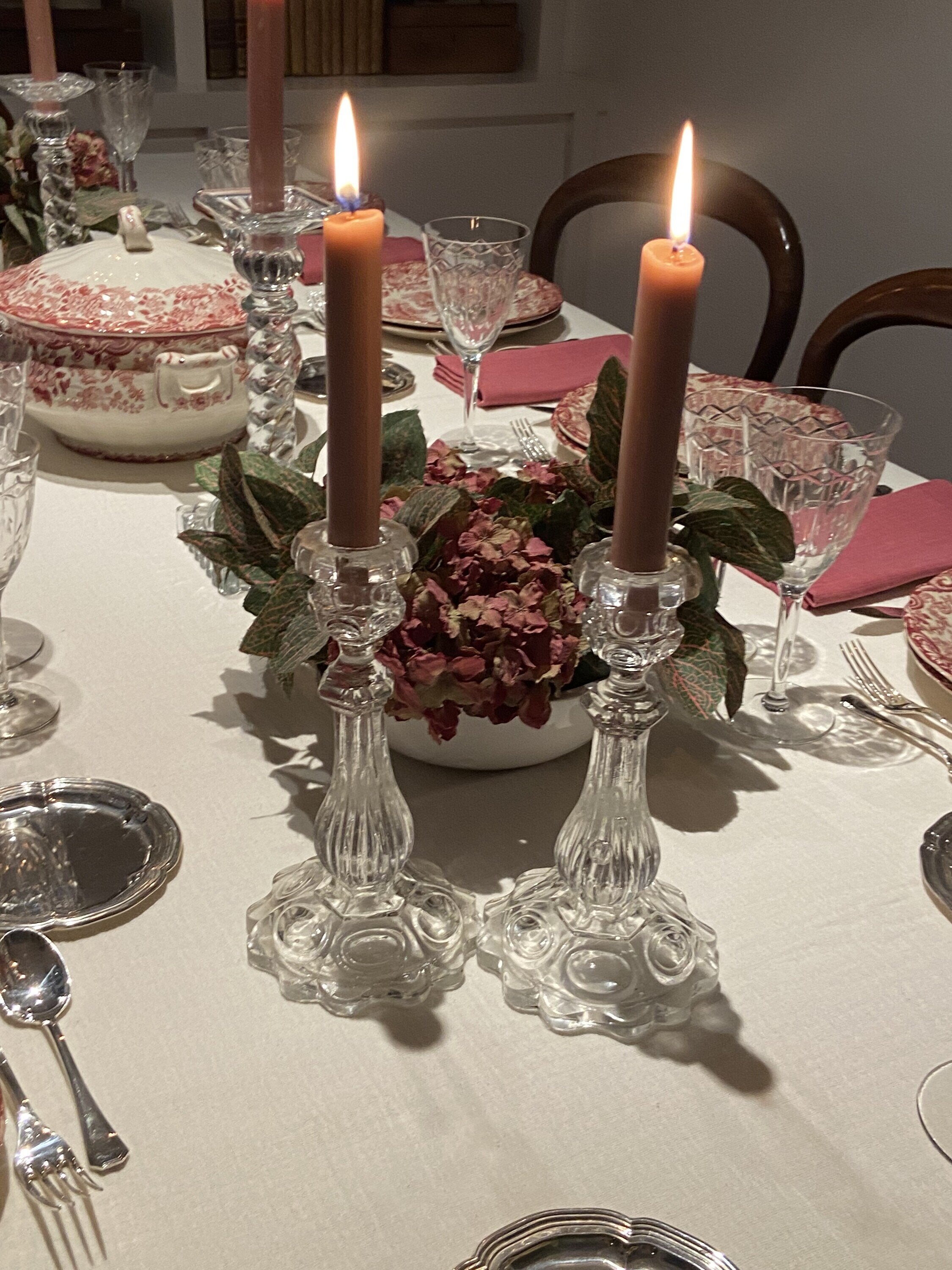 Candelabros de cristal