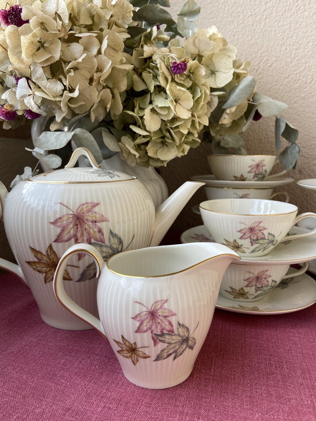 Juego de té en fina porcelana alemana"Thomas".
