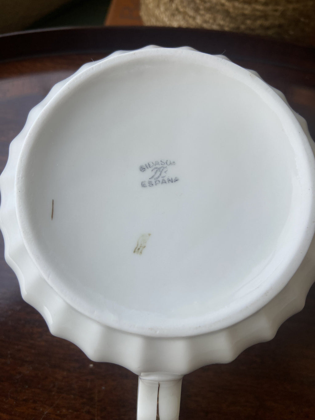 Jarra en porcelana  "Bidasoa".